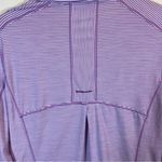 Duluth Trading Co Pier Genius UPF 50+ Purple Striped Pockets Athletic Dress S Photo 10