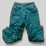 Mimi Liberte by Michel Klein star print straight crop pants size 38 Starlight Blue Photo 0