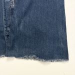 MOTHER Denim Mother Jeans The Roller Wide Leg Flare Raw Hem Distressed Medium Wash High Waist Photo 13