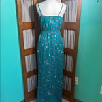 I Heart Ronson Green Ruched Maxi Dress Spaghetti Strap Photo 6