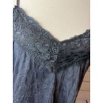 Y2K Babydoll Lace Trim Cami XL Extra Large Elena Gilbert 90s Tank Top Boho Gray Photo 1