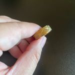 infinity 8mm gold stainless steel ring Photo 4