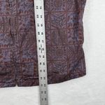 Peruvian Connection  Size 10 Jacket Geometric Print Zip Up 100% Pima Cotton Photo 2