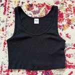Aritzia TNA Black Ribbed Crop Tank Photo 0