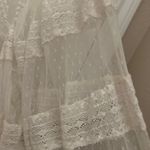 Free People  Sheer White Lace Blouse Photo 3