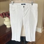 CHAPS  White Jean Capris Photo 1