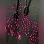 BRATZ Dolls Pink Bejeweled Black Hoodie Sweater Size Small Photo 1