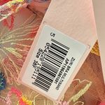 Agent Provocateur Zuri Bra Size 38F Pink Embroidered Floral Mesh Plunge Lingerie Photo 6