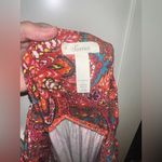 Soma Braided Bodice Strapless Maxi Dress Red Size L Photo 1