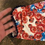 Tracy Negoshian Tunic Top Size Large Red Blue Gold Beach Colorful Photo 5