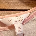 LC Lauren Conrad Pink Tie Back Tee Size XS NWT Photo 2