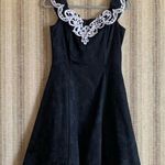 Jessica McClintock Bridal Black and White Dress Vintage Formal Attire Size 9/10 Photo 0