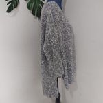 Dex Oversize Cotton Criss Cross Back Sweater Gray Size 2X Photo 3