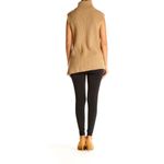 Halogen | Medium | Wool Alpaca Blend Ribbed Sleeveless Turtle Neck Sweater Vest Photo 2