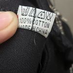 Mini Denim Black Layered Skirt with Cross Embellished Chains S Photo 13