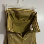 House Of CB  Gold Strapless Mini Dress Size XS Photo 8