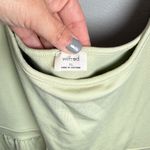 Aritzia Wilfred Mint/Sage Green Market Mini Dress Size XL Photo 2