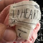 LA Hearts Pink‎ Lace Tank Top, Coquette, Balletcore, Soft Girl, Romantic, Large, Fairycore Photo 5