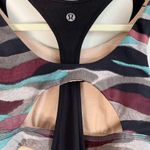 Lululemon All Sport Support Tank w/ Built In Bra Black Camo Multi Size 2 Purple Photo 7