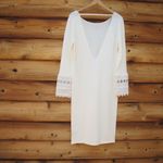 English Factory NWT Ivory Knit Midi Dress Photo 5