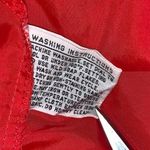 Vtg Saska Skiwear red ladies nylon shirt Medium Photo 7