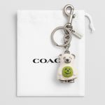 Coach  Halloween Ghost Bear Bag Charm 2024 – Limited Edition Keychain (NEW) Photo 1