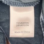 Evereve  Women’s Yana Velvet Ruffle Top in Blue Size S NEW Smocked Blouse Boho Photo 6