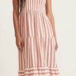 Marine layer  Selene Double Cloth Striped Maxi Dress Women's Size Medium Photo 0