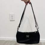 Black And Silver Butterfly Purse Handbag Clutch Photo 1