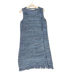 Anthropologie ANTHROPLOGIE HOLDING HORSES Tweed Knit Fringe Dress Photo 2