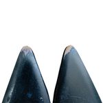 Prada Black velvet Slingback wedge Heels Photo 10