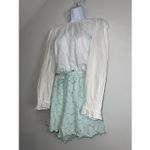 Cottagecore White Feminine Longsleeve Top PL Size undefined Photo 4