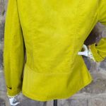 David Brooks Jacket Corduroy Lime Green Woman's Size Small Button Up Retro Photo 5
