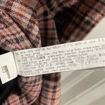 ZARA Multicolor Oversized Plaid Wool Blend Blazer Size Small Photo 6