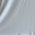 BCBGeneration Cropped Long Sleeve Ribbed Tee, White, Size Medium Photo 15