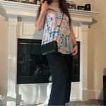 Judith Leiber vintage embroidered Suede evening mini bag with tassles, black Photo 1