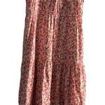 Time And Tru  Floral Maxi Dress in Pink and White Size M Photo 0