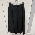 Cherokee Vintage Black Denim Midi Skirt Photo 1