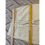 NWT H&M Linen Blend Cropped Wide Leg Pants Cream Beige Women Small White Spring Tan Photo 5