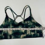Old Navy Olds Navy Green/Navy Tie Dye Light Support Strappy V-Neck Sports Bra Sz … Photo 5