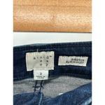 A New Day  Dark Wash Blue Cotton Blend Denim Stretch Wide Leg Pants Womens Size 2 Photo 4