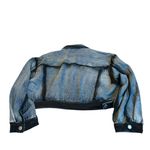 Pretty Little Thing cropped denim jacket Photo 2