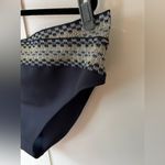 River Island Plus NWOT Bikini Bottom Black With Gold Embroidered Detail Size 22 Photo 3