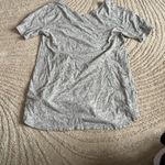 Gap Light Gray V-Neck Long Sleeve Tee Photo 1