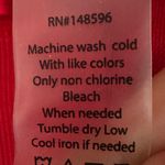 Universal Standard  Misa Tie Front Dress Long Sleeve with Pockets Red 2XS 6-8 Photo 9