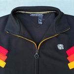 Rocawear Vintage Striped Black Red Track Zip Up Jacket Photo 6