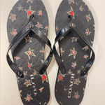 Coach  Women’s Abbigail Arrivals Black Flip Flops Size‎ 9/10 Photo 0