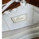 Lacoste x Goop G80 Leather Sneakers white/off white women's size 9 Photo 7