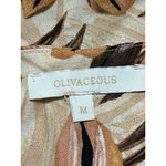 Olivaceous Midi-length Floral Print Tank Dress, Sleeveless, Size Medium Photo 2