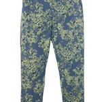 Soft Surroundings  Blue Floral Elisabetta Pants Vacation Resort Travel Size M Photo 0